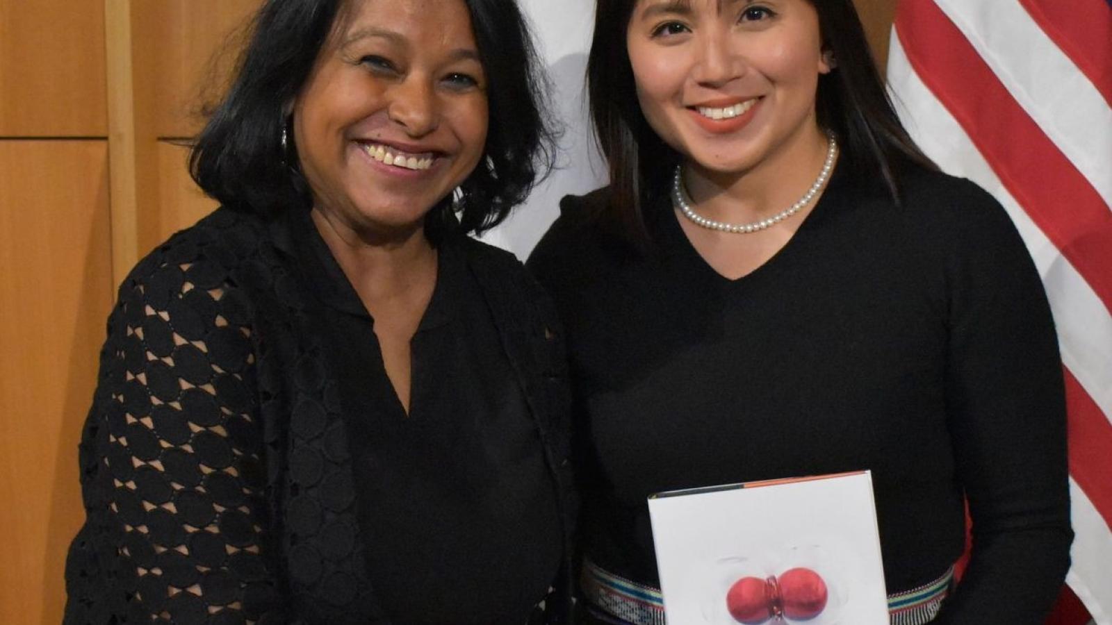 Bina D'Costa and Maria Tanyag