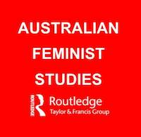 Australian Feminist Studies virtual special issue to coincide with Gender Institute symposium